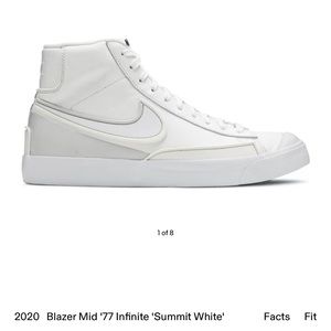 DA7233 101
Nike Blazer Mid '77 Infinite 'Summit White